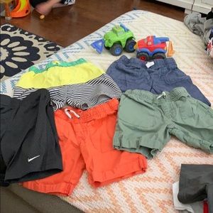 Lot of boys 4t shorts. Cat & Jack. Carters. Nike.